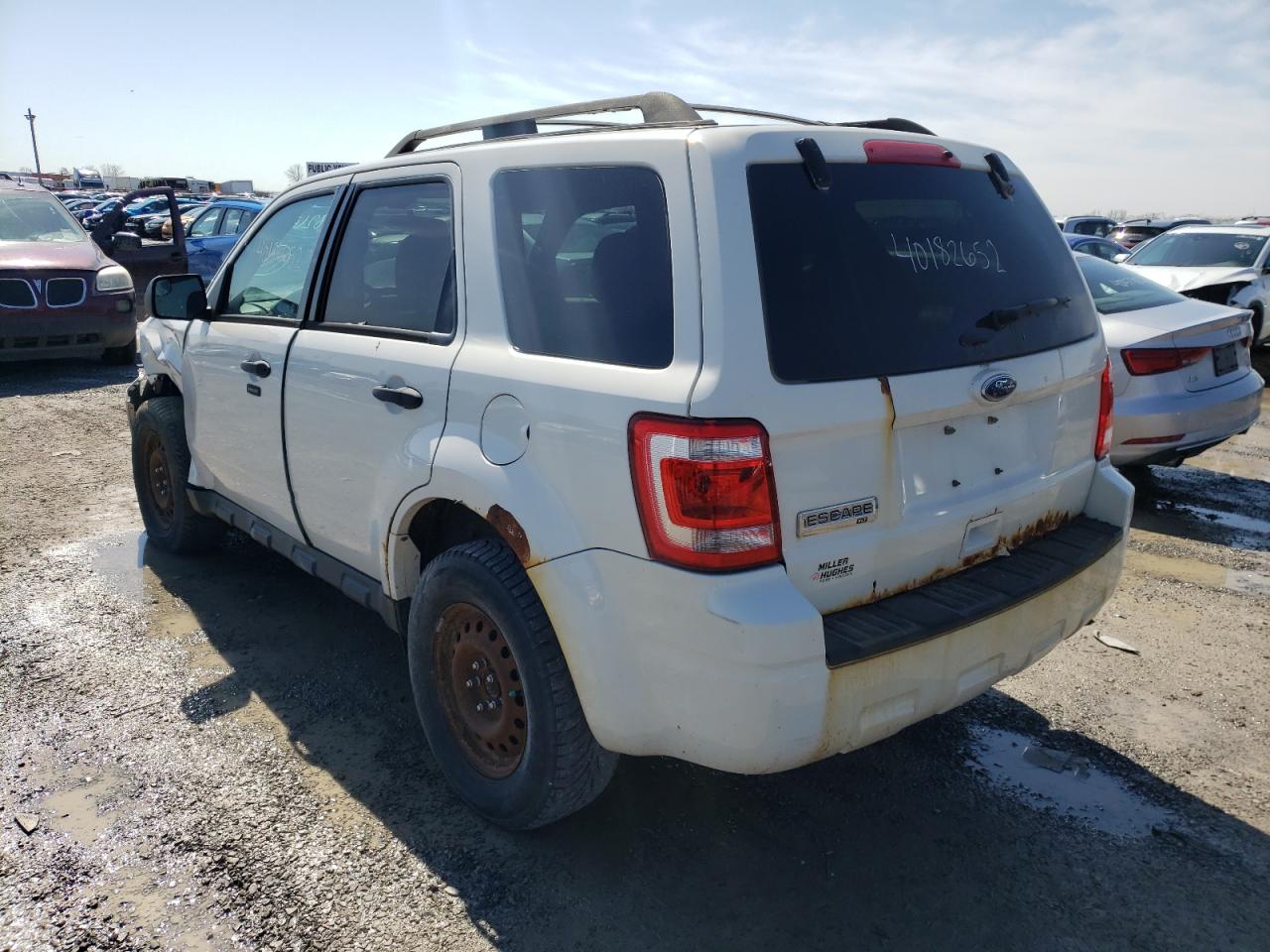 Photo 3 from auction – 2012 FORD ESCAPE XLT with VIN 1FMCU0D71CKB96107