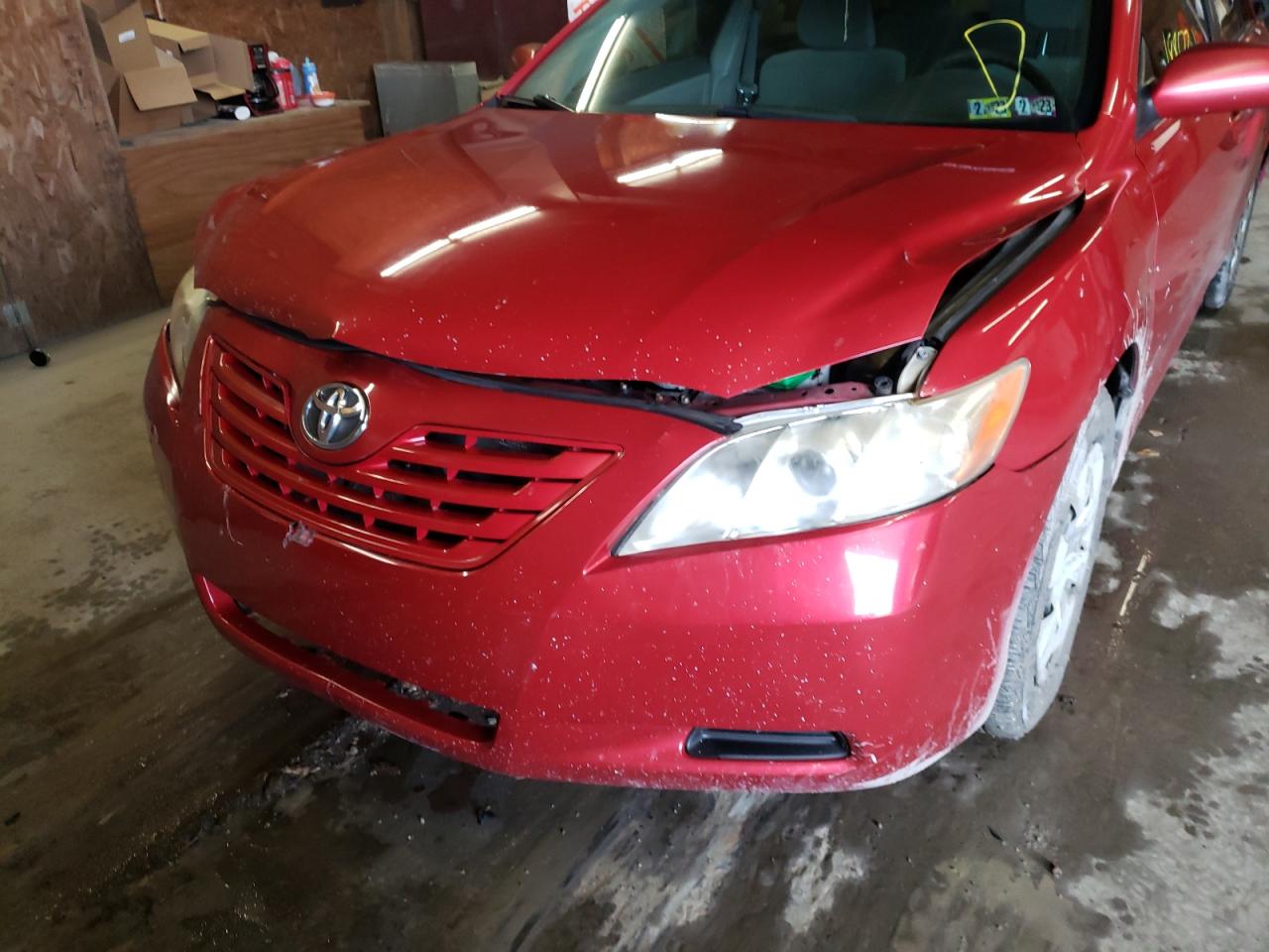 Photo 9 from auction – 2007 TOYOTA CAMRY CE with VIN JTNBE46K473072351