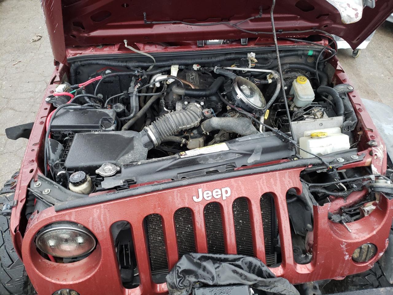 Photo 7 from auction – 2007 JEEP WRANGLER X with VIN 1J4FA24107L202829