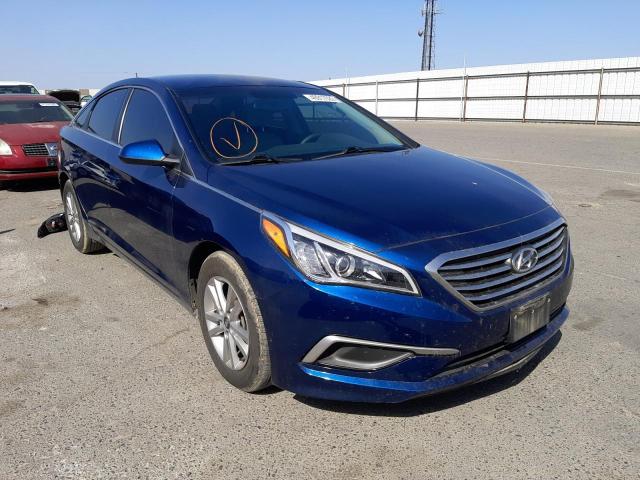 HYUNDAI SONATA SE 2017 with VIN 5NPE24AF8HH565864 - Photo from auction