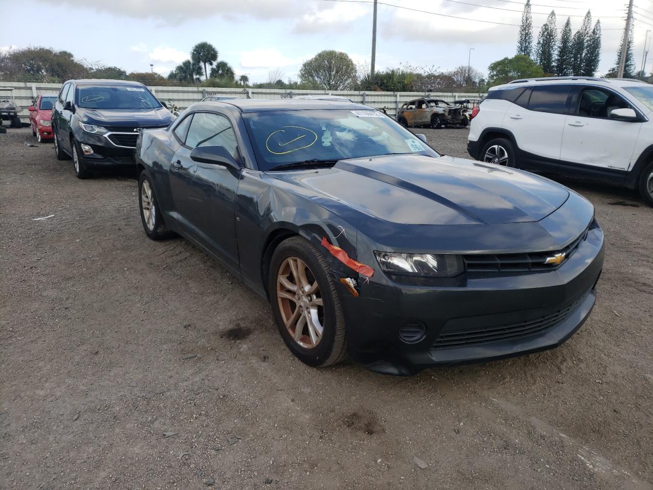 Photo 1 from auction – 2014 CHEVROLET CAMARO LS with VIN 2G1FA1E38E9148578