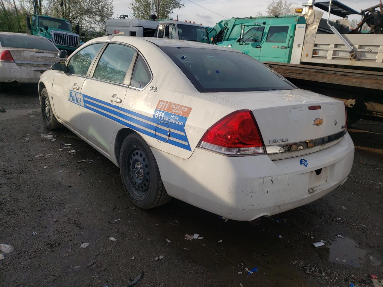 Photo 3 from auction – 2008 CHEVROLET IMPALA POL with VIN 2G1WS583X81269745