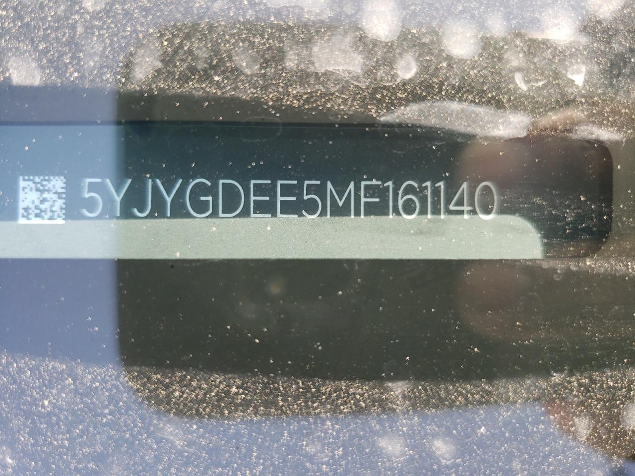 Photo 10 from auction – 2021 TESLA MODEL Y with VIN 5YJYGDEE5MF161140