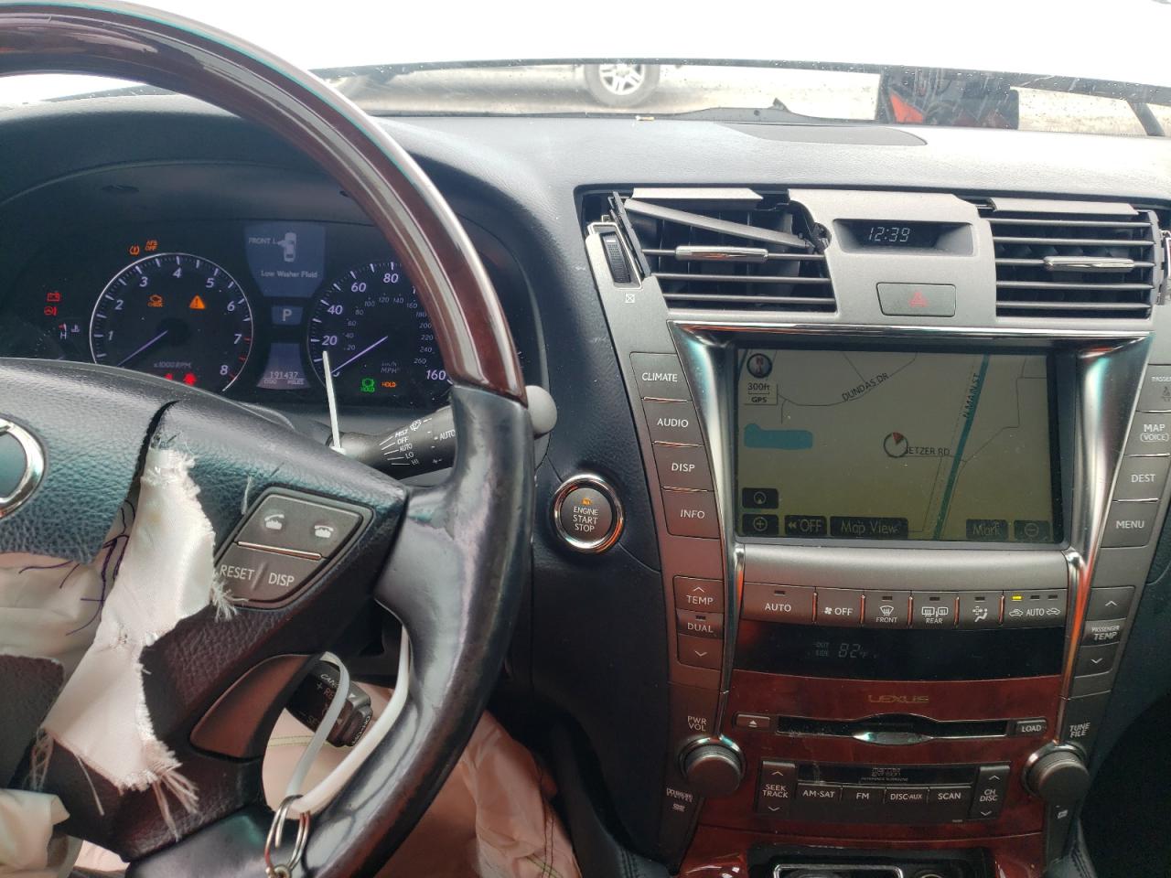 Photo 9 from auction – 2007 LEXUS LS 460 with VIN JTHBL46FX75038768