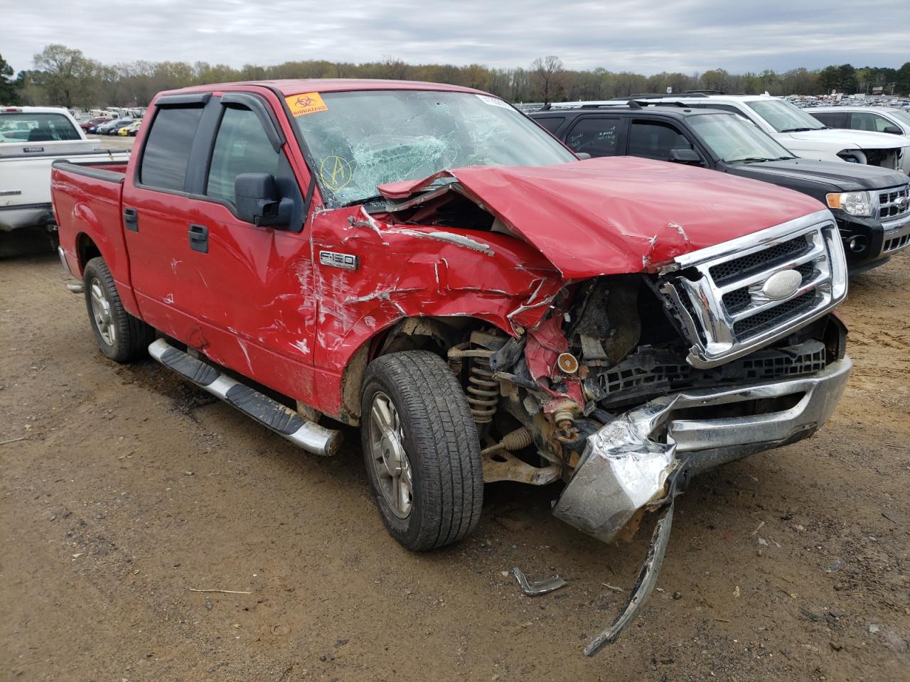 FORD F150 SUPER 2007 with VIN 1FTPW12V37KD16907 - Photo from auction