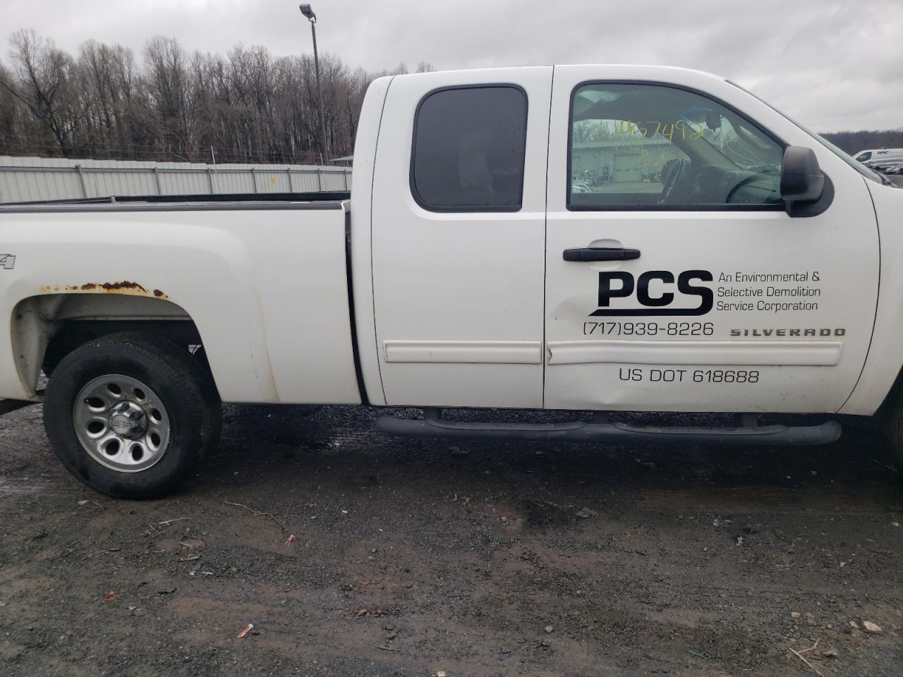 Photo 9 from auction – 2011 CHEVROLET SILVERADO with VIN 1GCRKSEA3BZ110845