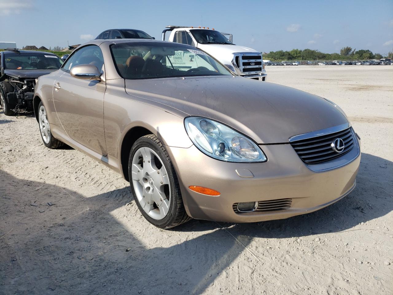 LEXUS SC 430 2005 with VIN JTHFN48Y650068483 - Photo from auction