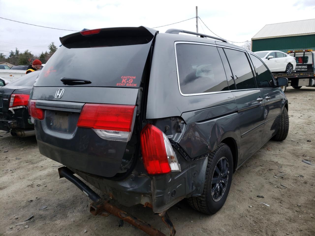 Photo 4 from auction – 2008 HONDA ODYSSEY EX with VIN 5FNRL38738B071238