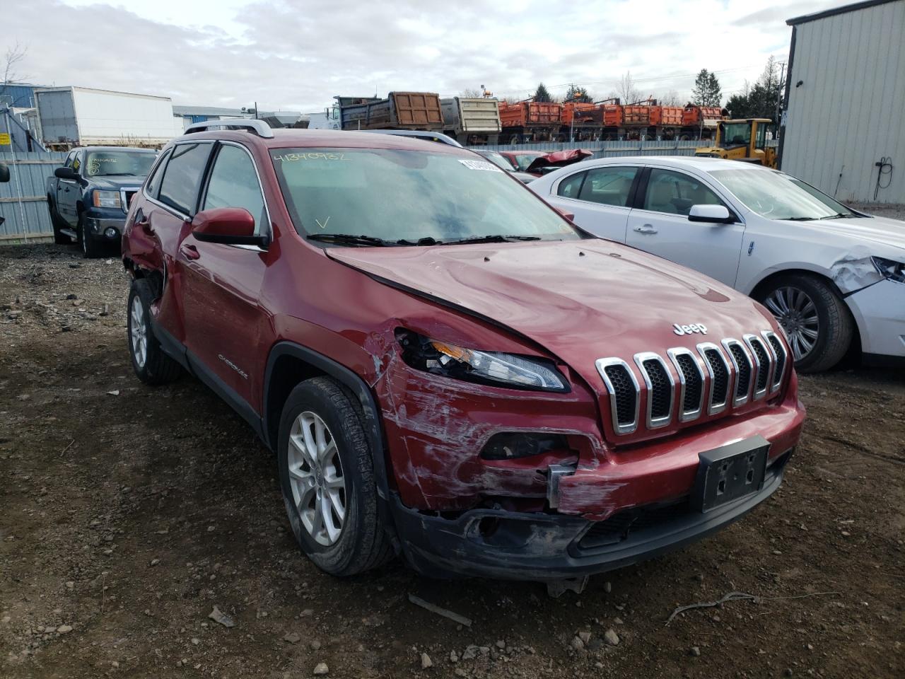 JEEP CHEROKEE L 2016 with VIN 1C4PJLCS2GW135482 - Photo from auction