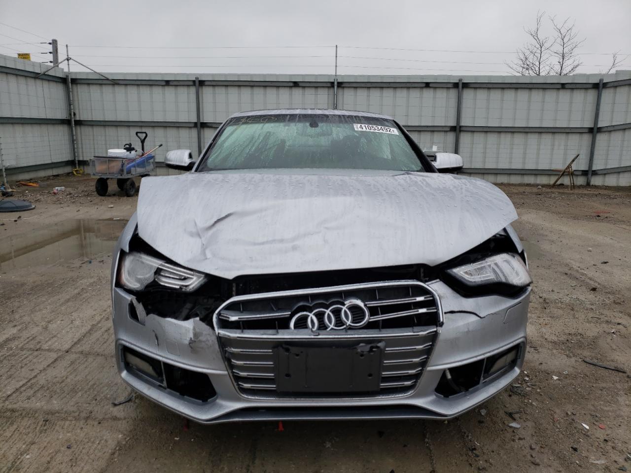 Photo 9 from auction – 2015 AUDI S5 PREMIUM with VIN WAUCGAFR5FA062563