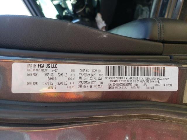Photo 10 from auction – 2017 DODGE DURANGO GT with VIN 1C4RDHDG1HC953702