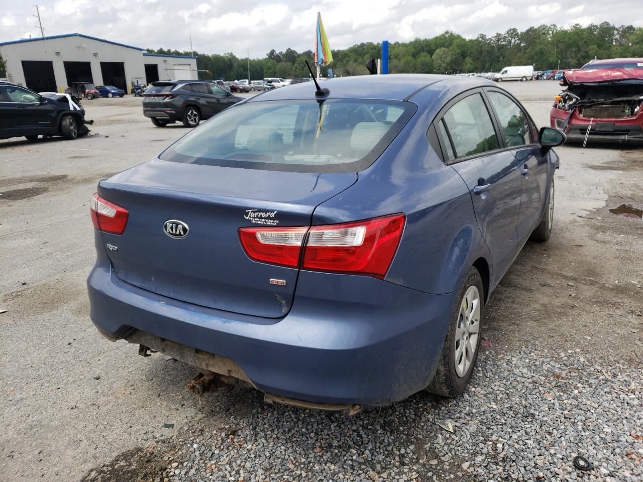 Photo 4 from auction – 2016 KIA RIO LX with VIN KNADM4A39G6562800