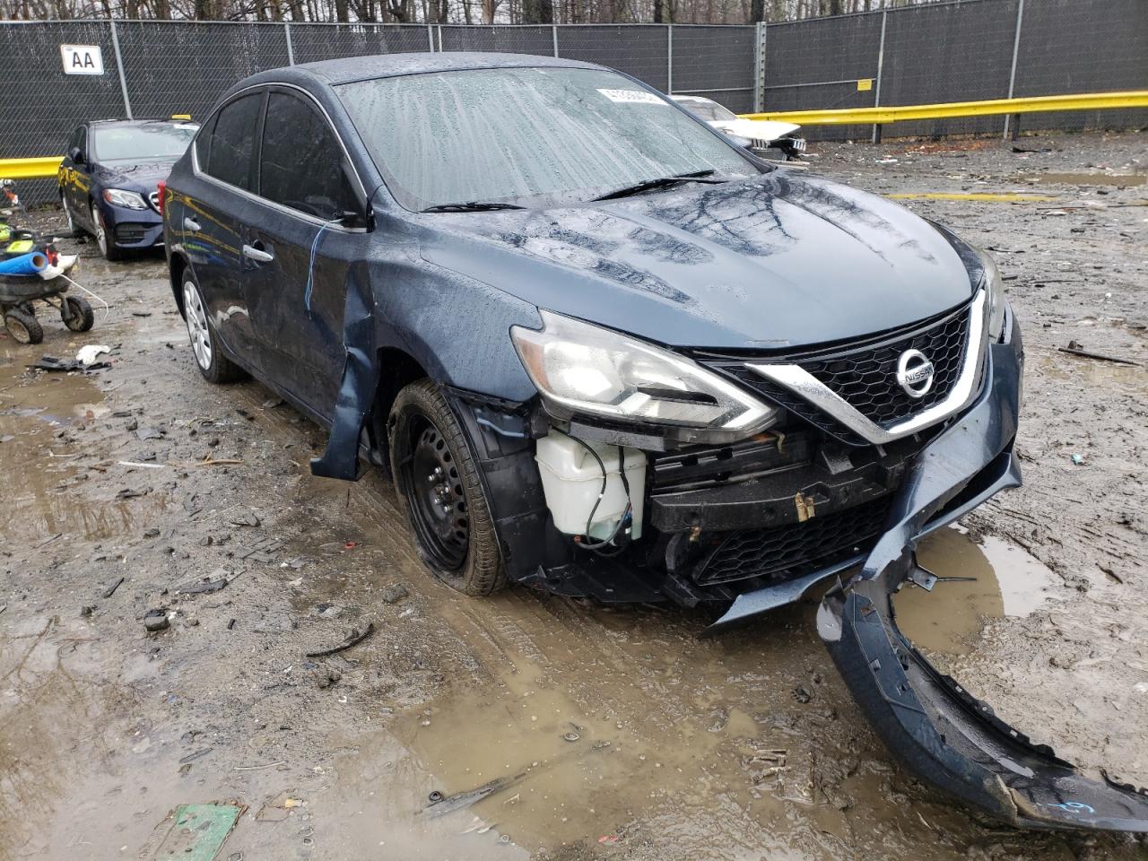 NISSAN SENTRA S 2016 with VIN 3N1AB7AP4GL650405 - Photo from auction