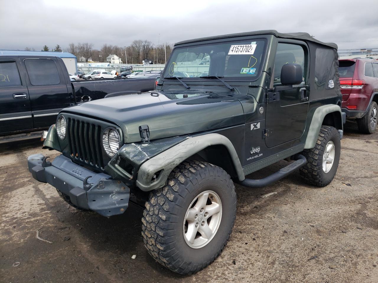 Photo 2 from auction – 2005 JEEP WRANGLER X with VIN 1J4FA39S75P319448