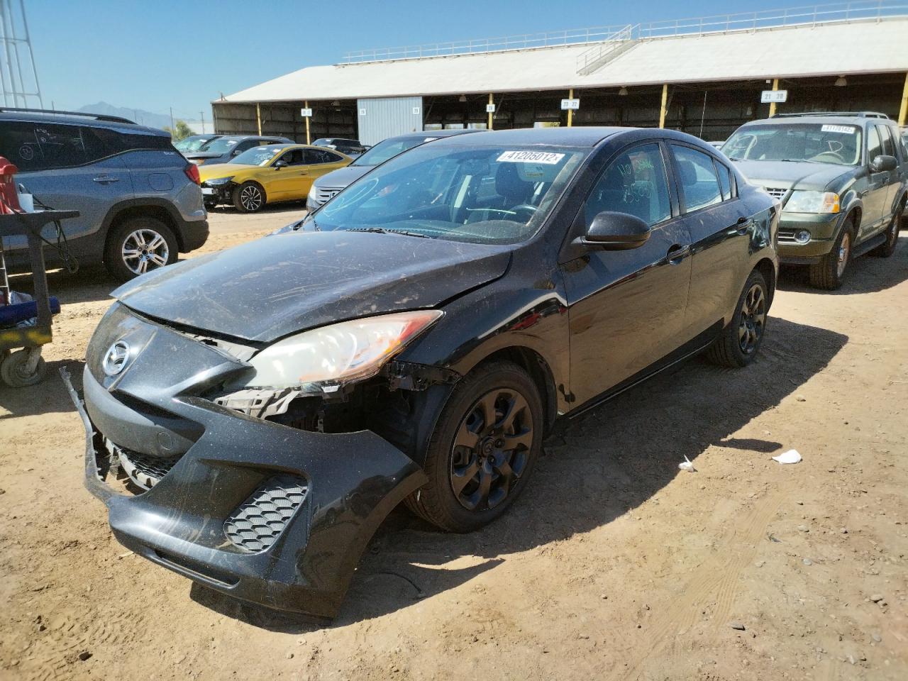 Photo 2 from auction – 2013 MAZDA 3 I with VIN JM1BL1TG5D1758303