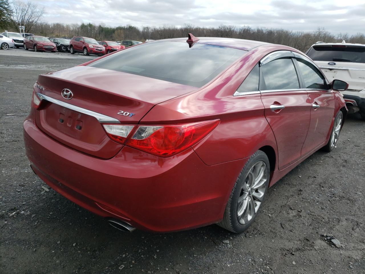 Photo 4 from auction – 2011 HYUNDAI SONATA SE with VIN 5NPEC4AB4BH244552