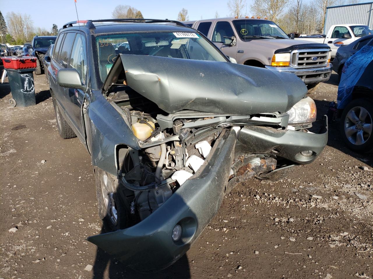 Photo 9 from auction – 2007 TOYOTA HIGHLANDER with VIN JTEHD21AX70047424