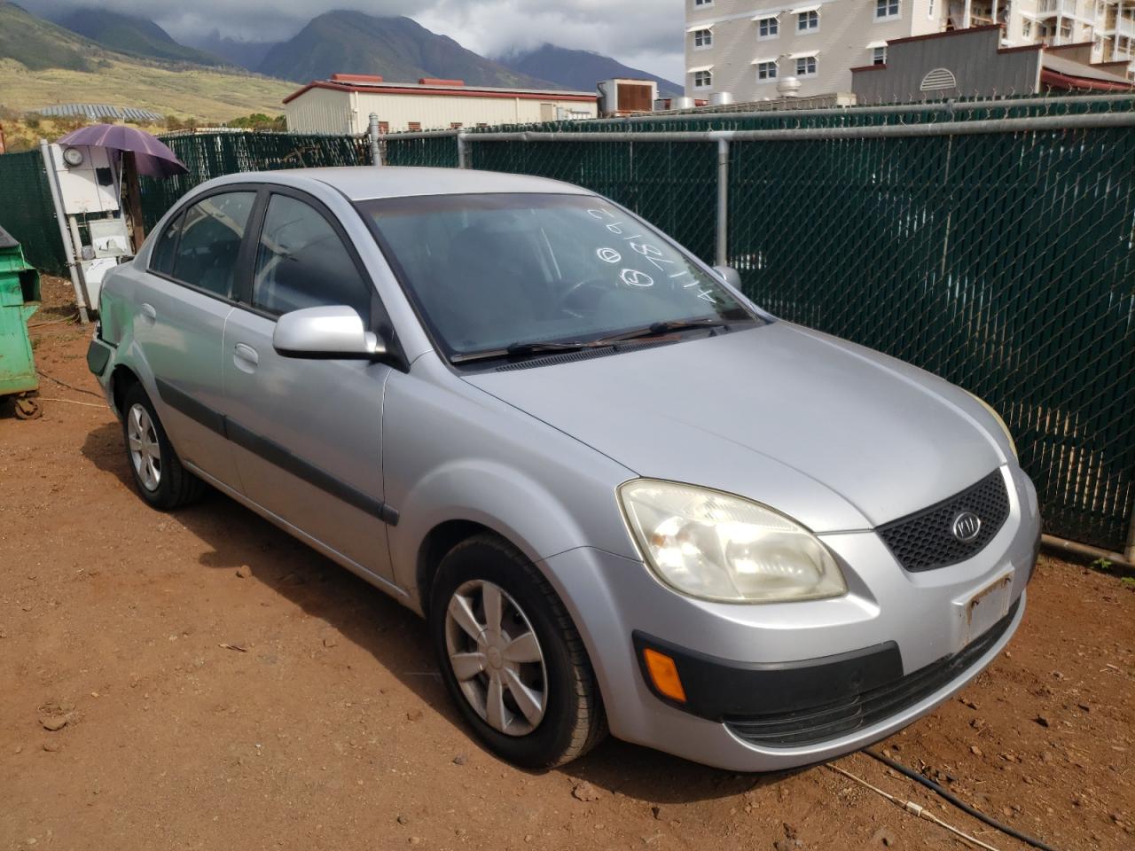 KIA RIO 2006 with VIN KNADE123366147321 - Photo from auction