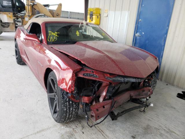 Photo 1 from auction – 2015 CHEVROLET CAMARO LT with VIN 2G1FD3D35F9276914
