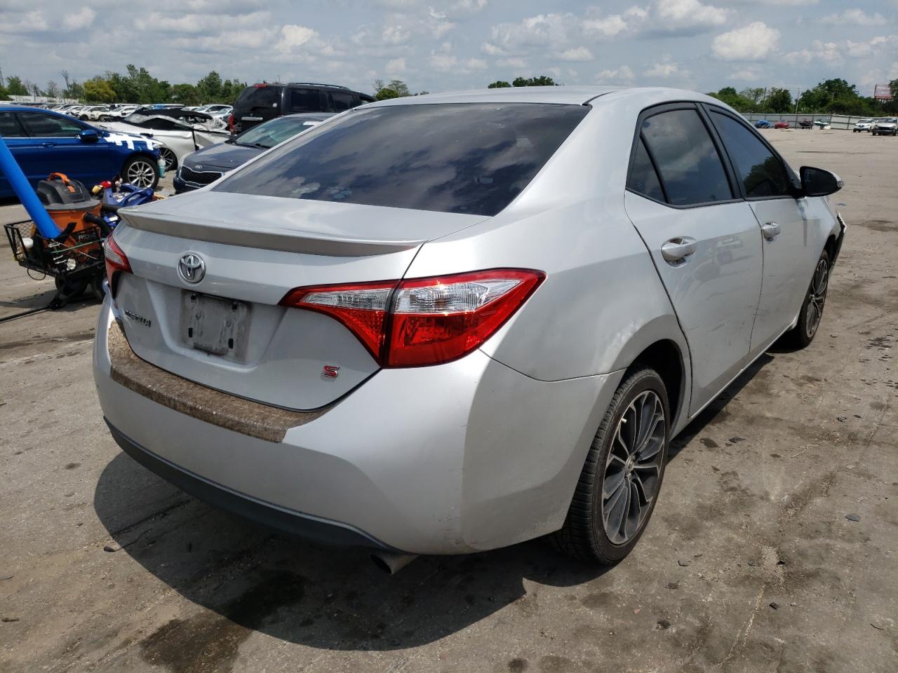 Photo 4 from auction – 2014 TOYOTA COROLLA L with VIN 2T1BURHE3EC042502