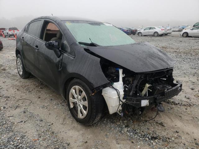 KIA RIO LX 2015 with VIN KNADM4A38F6455087 - Photo from auction