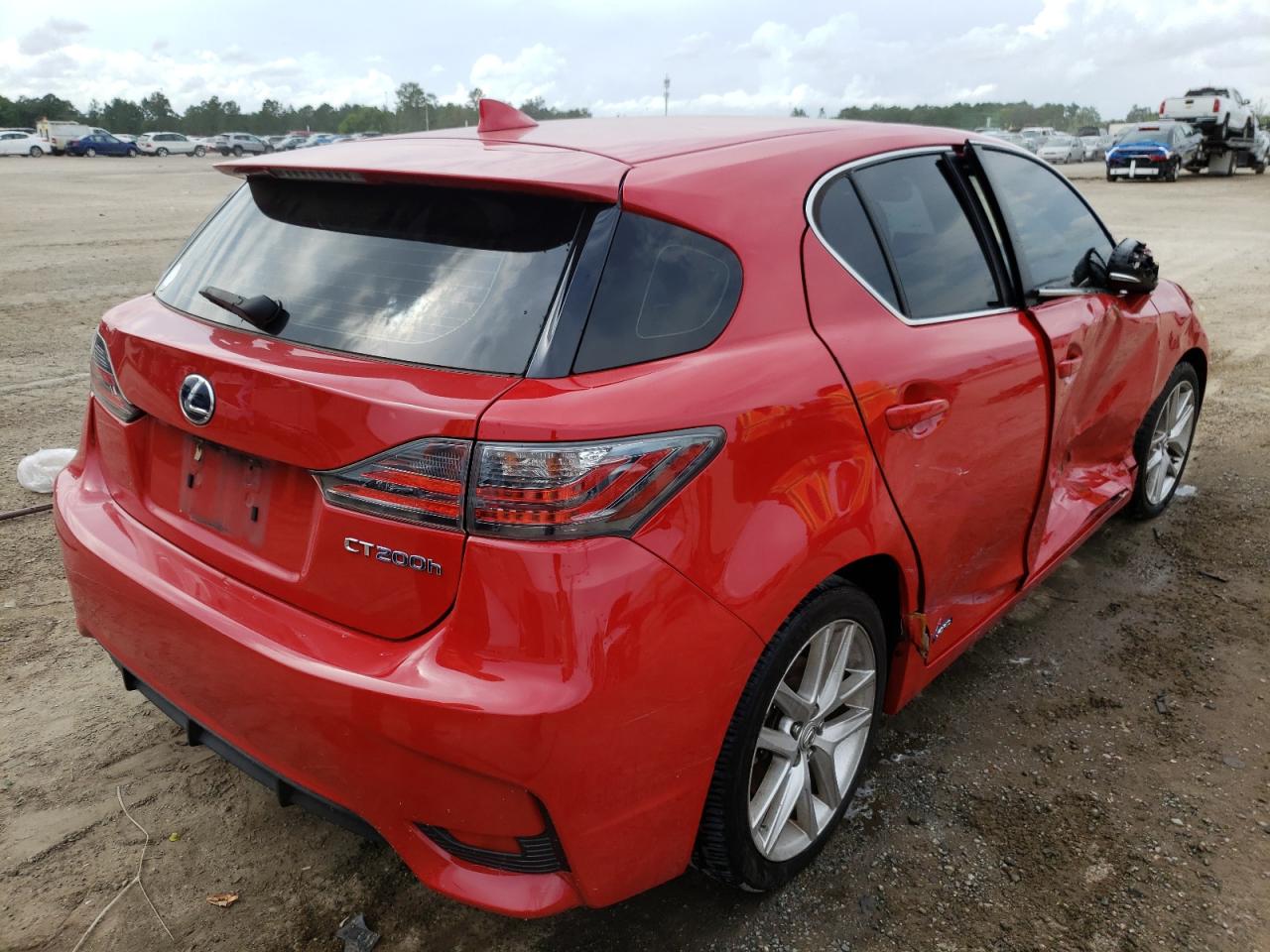 Photo 4 from auction – 2014 LEXUS CT 200 with VIN JTHKD5BH2E2206914
