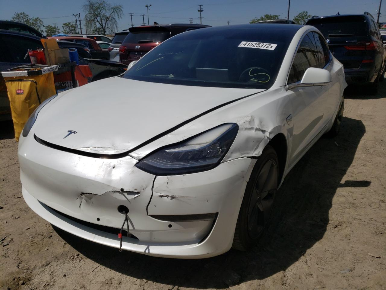 Photo 2 from auction – 2020 TESLA MODEL 3 with VIN 5YJ3E1EA6LF613090