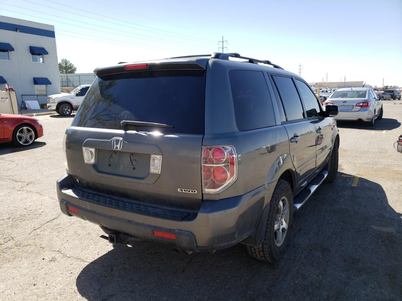 Photo 4 from auction – 2007 HONDA PILOT EXL with VIN 5FNYF18537B030788