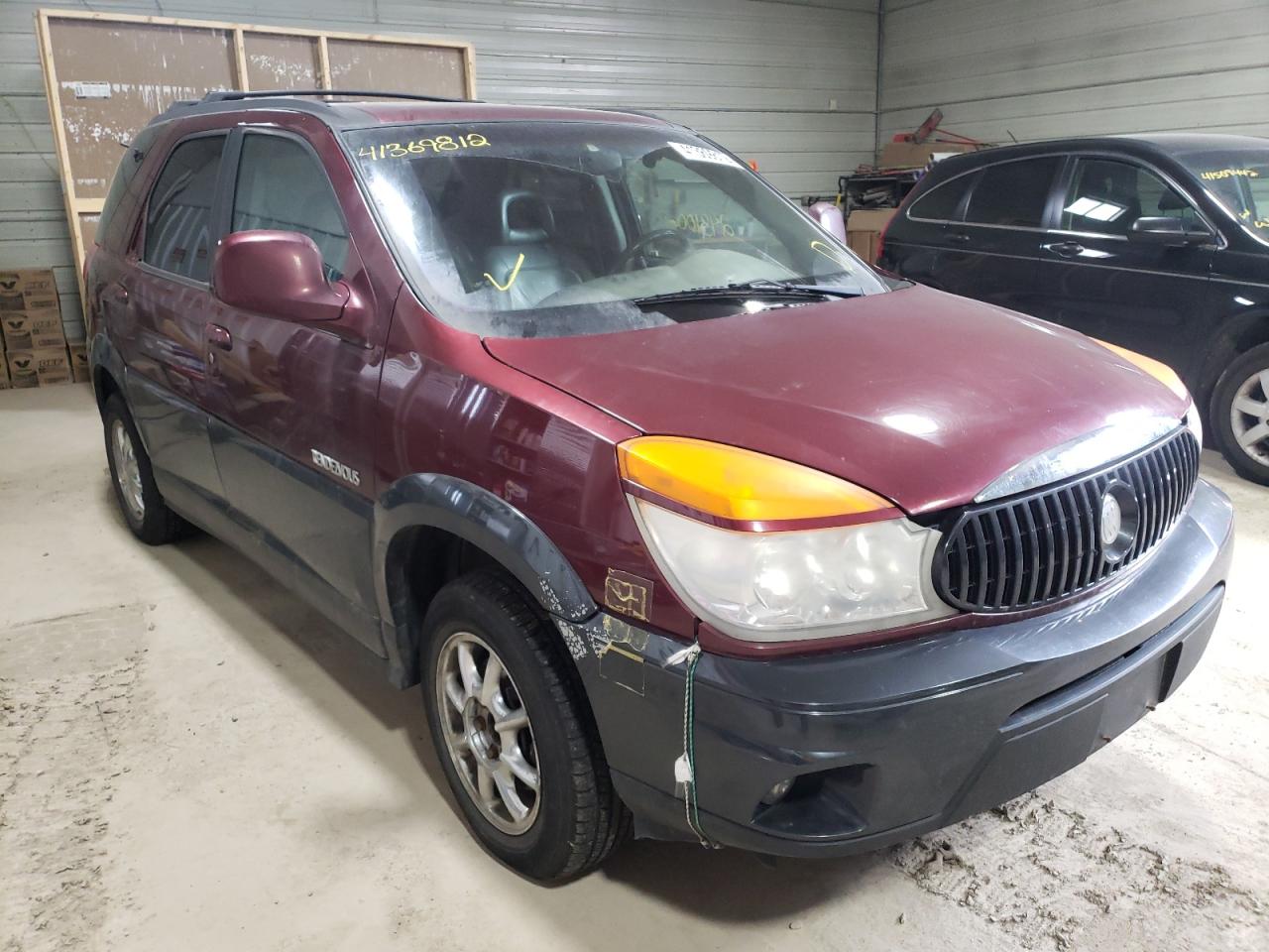 BUICK RENDEZVOUS 2002 with VIN 3G5DB03E52S537193 - Photo from auction