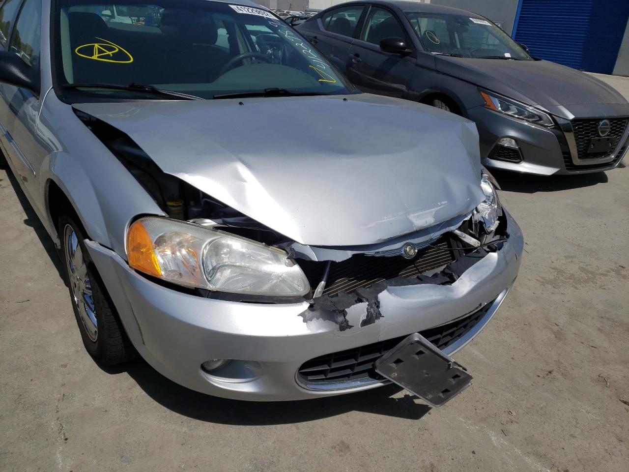 Photo 9 from auction – 2002 CHRYSLER SEBRING LX with VIN 1C3AL56R62N125612