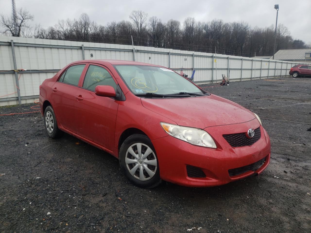 TOYOTA COROLLA BA 2009 with VIN JTDBL40E89J038151 - Photo from auction