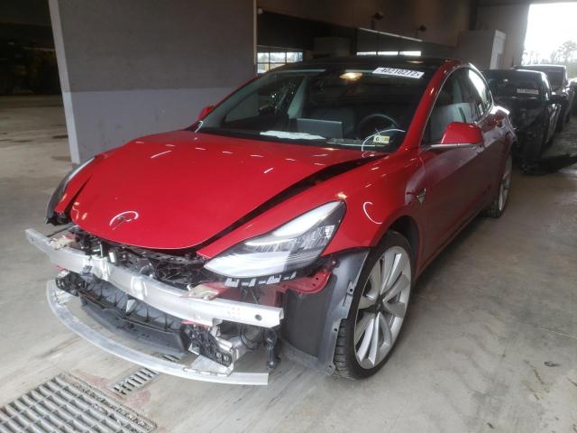 Photo 2 from auction – 2019 TESLA MODEL 3 with VIN 5YJ3E1EBXKF413627