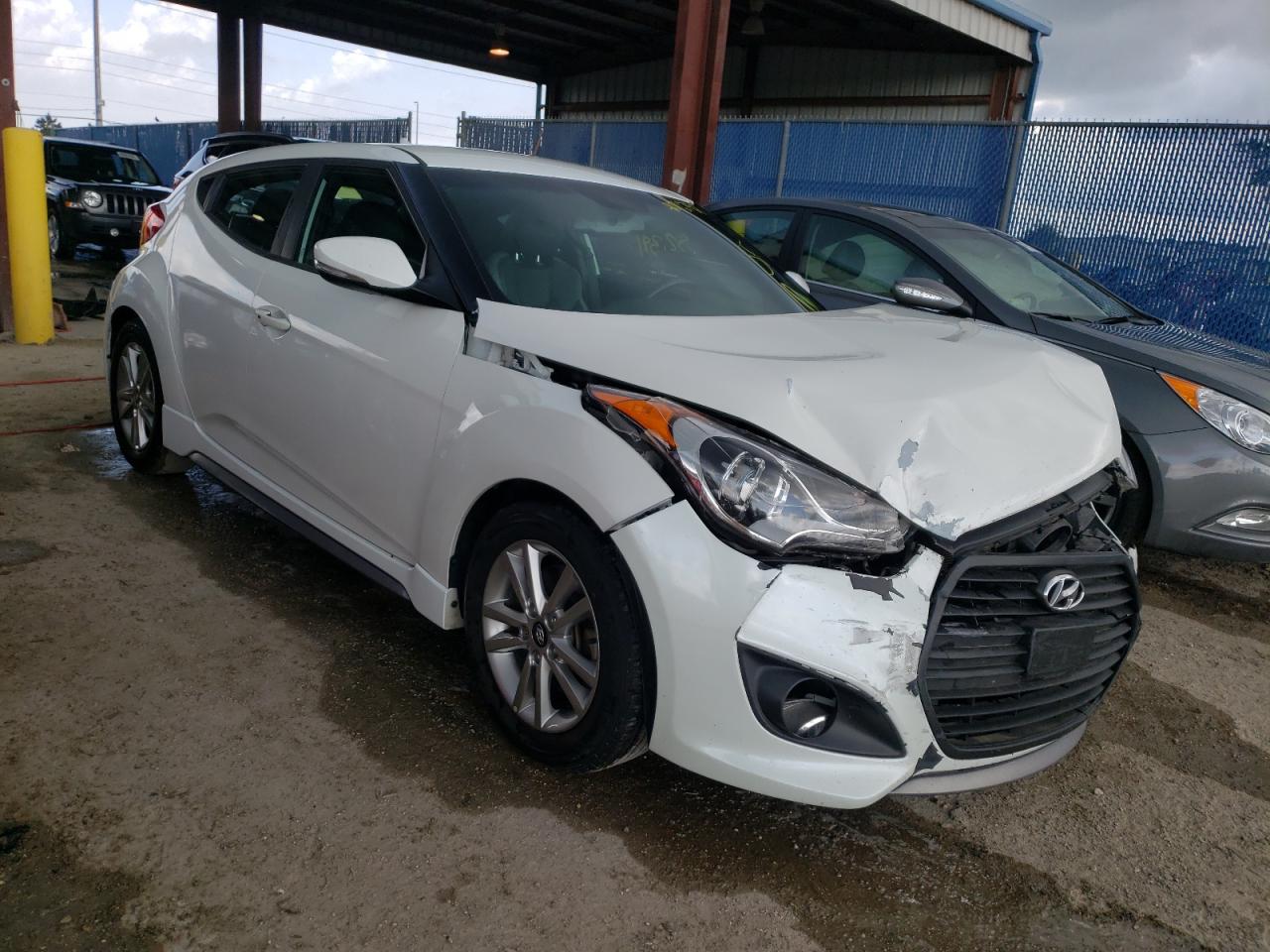 HYUNDAI VELOSTER 2016 with VIN KMHTC6AE9GU297219 - Photo from auction