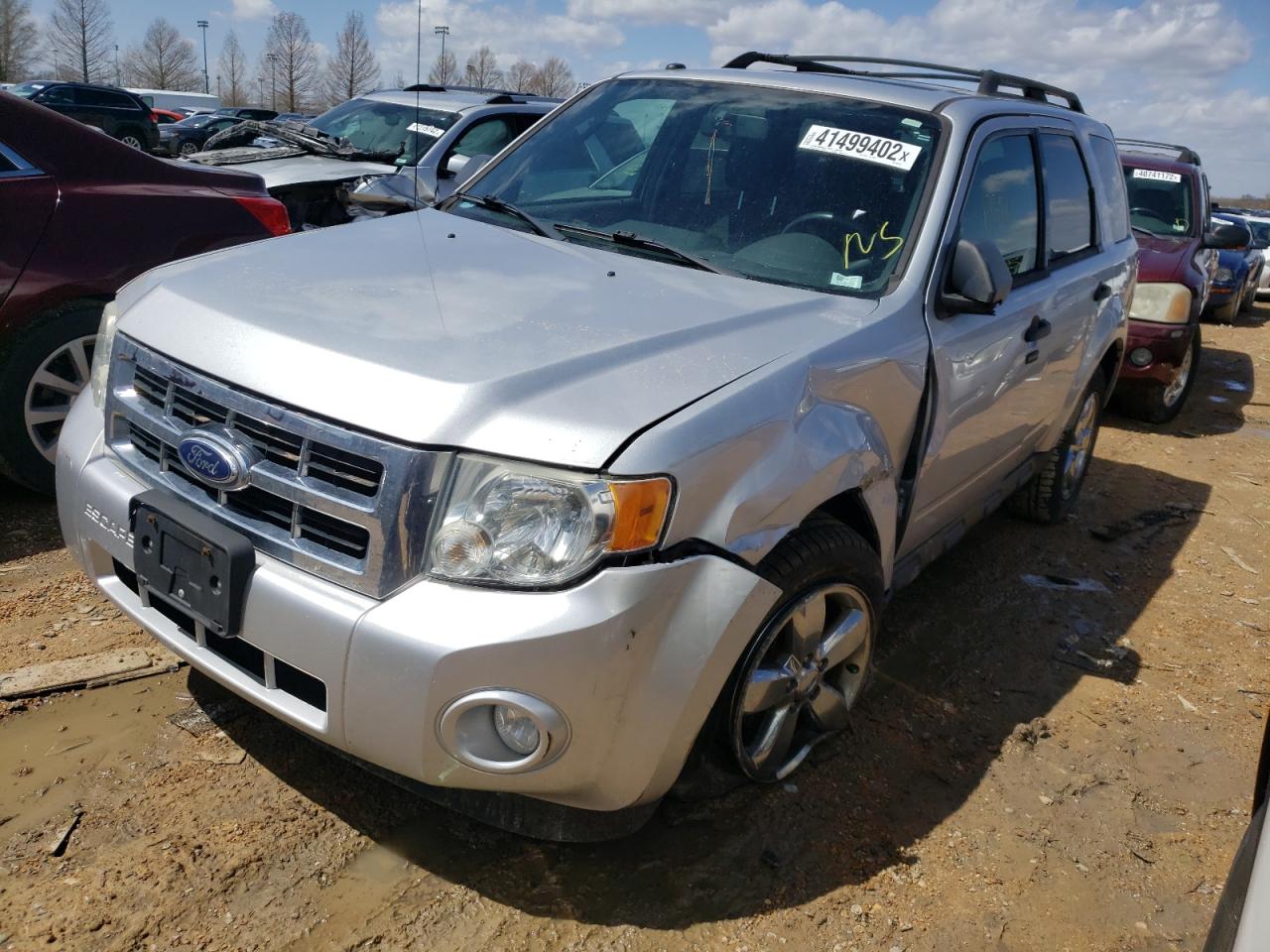 Photo 2 from auction – 2010 FORD ESCAPE XLT with VIN 1FMCU9DG4AKB02545