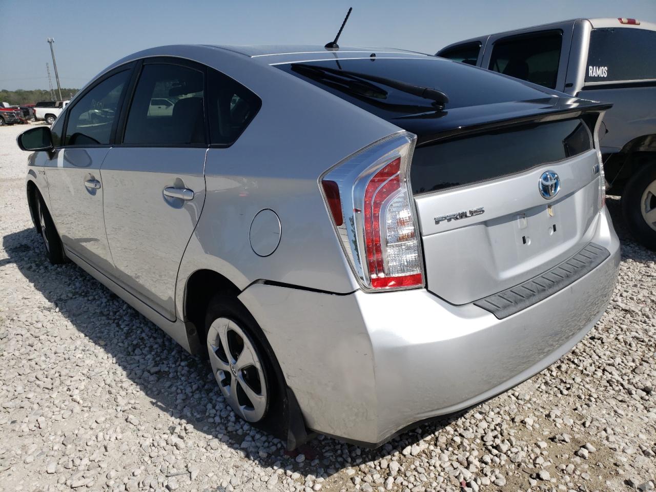 Photo 3 from auction – 2012 TOYOTA PRIUS with VIN JTDKN3DU2C5504971