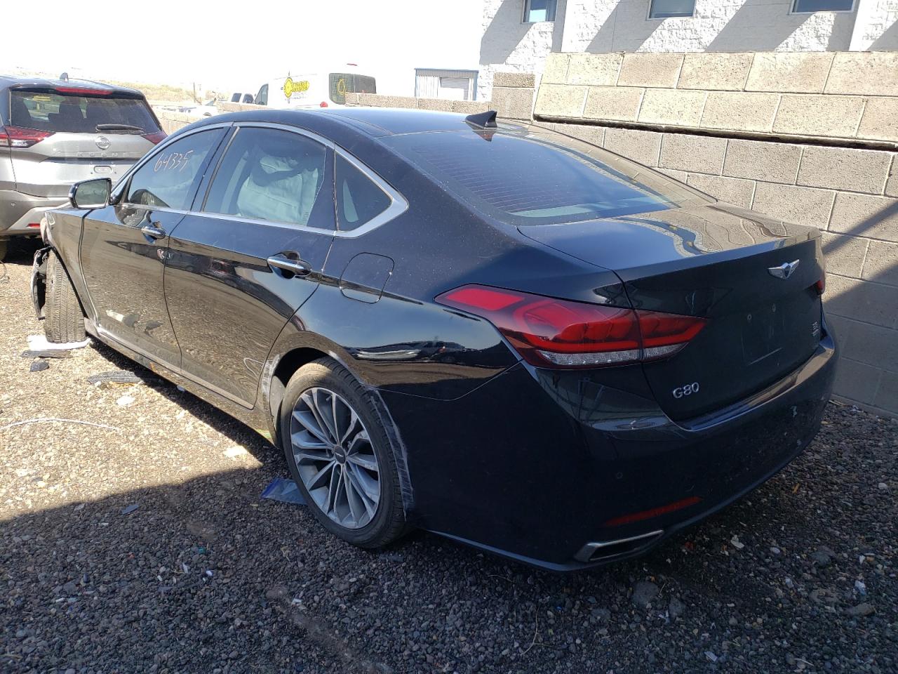 Photo 3 from auction – 2017 GENESIS G80 with VIN KMHGN4JE7HU168848