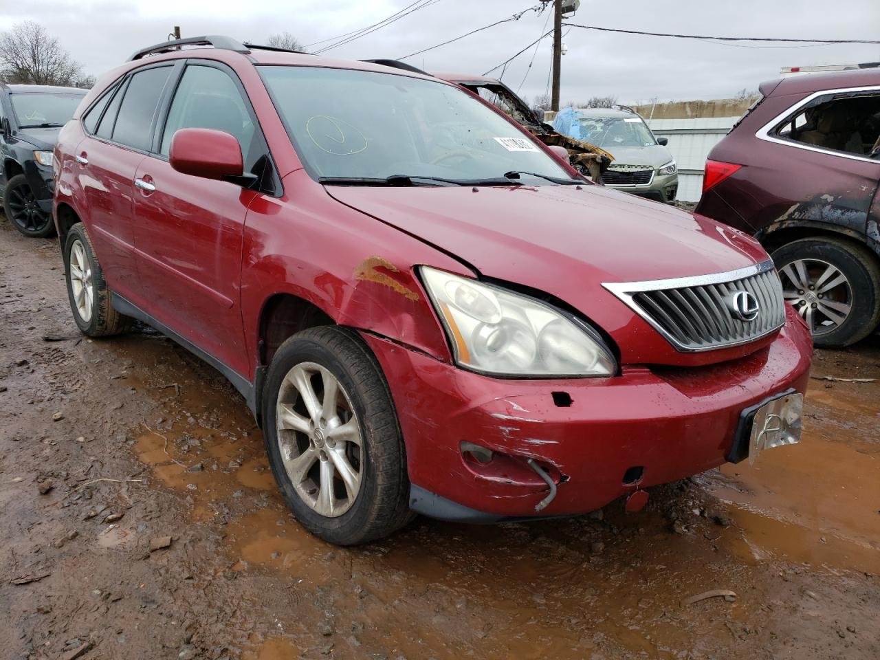 LEXUS RX 350 2009 with VIN 2T2HK31U39C107462 - Photo from auction