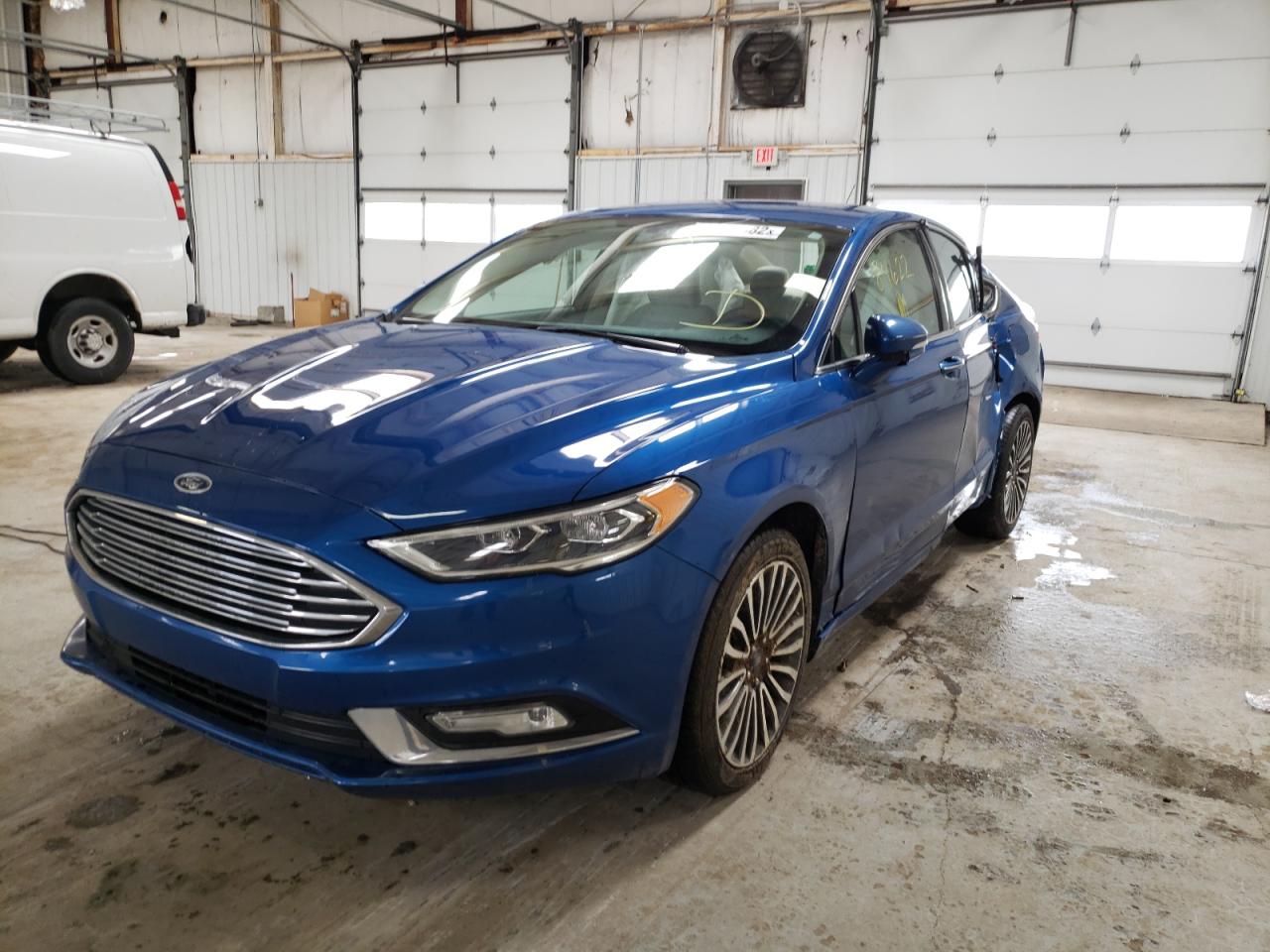 Photo 2 from auction – 2017 FORD FUSION SE with VIN 3FA6P0T97HR337444