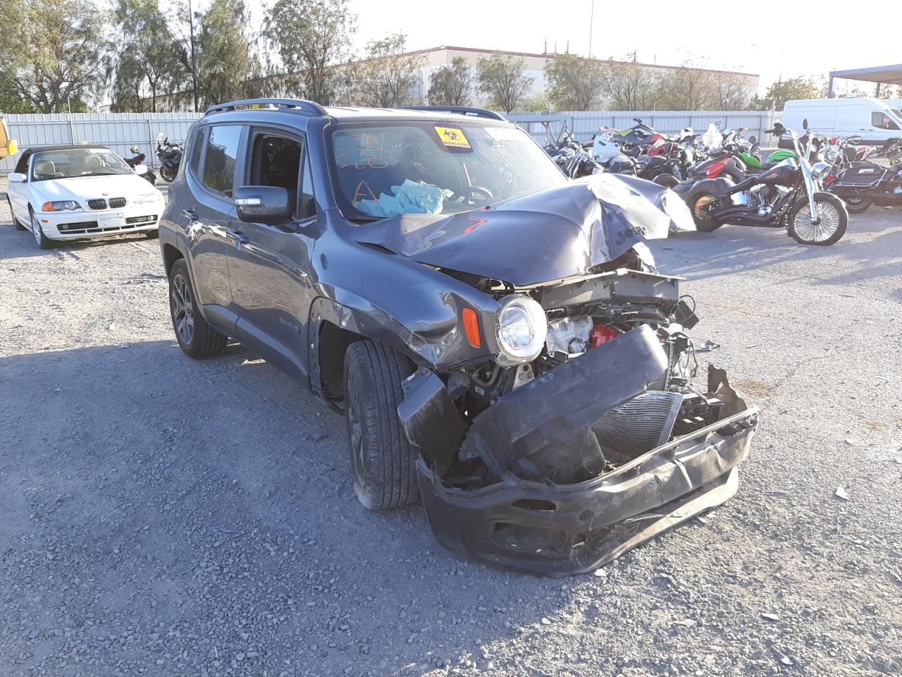 JEEP RENEGADE L 2018 with VIN ZACCJABB6JPH10885 - Photo from auction