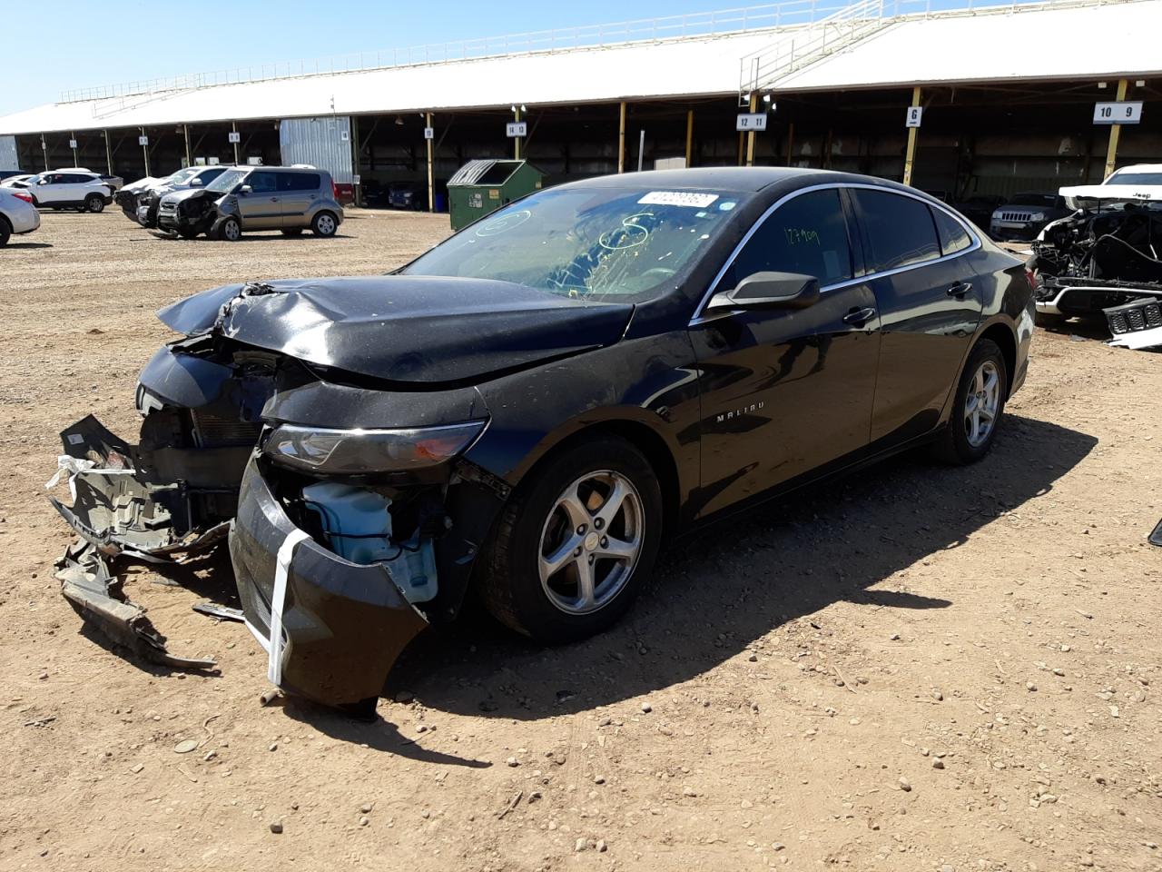 Photo 2 from auction – 2016 CHEVROLET MALIBU LS with VIN 1G1ZB5ST2GF322533