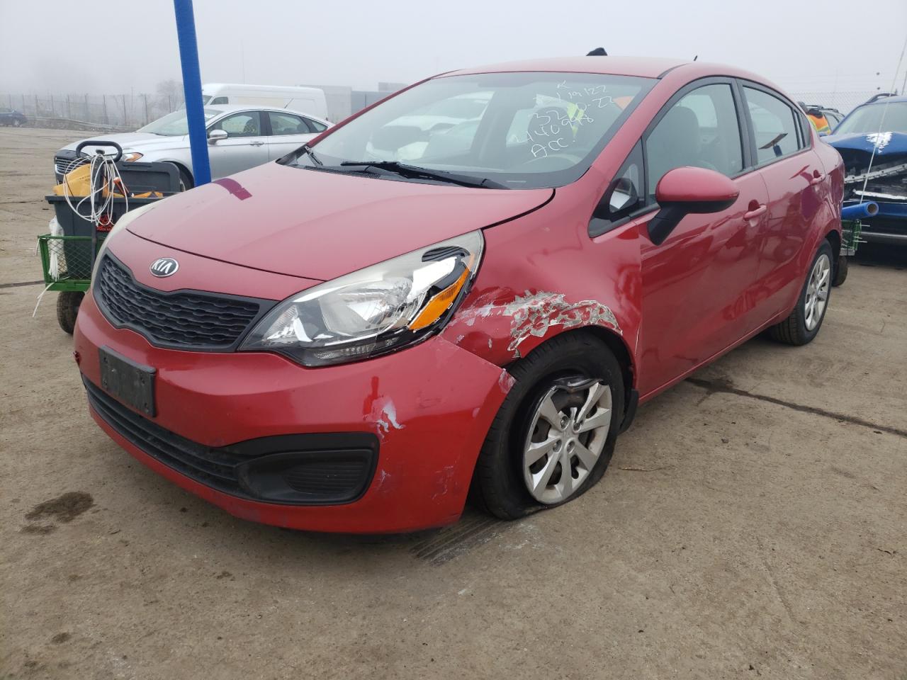 Photo 2 from auction – 2015 KIA RIO LX with VIN KNADM4A37F6440998