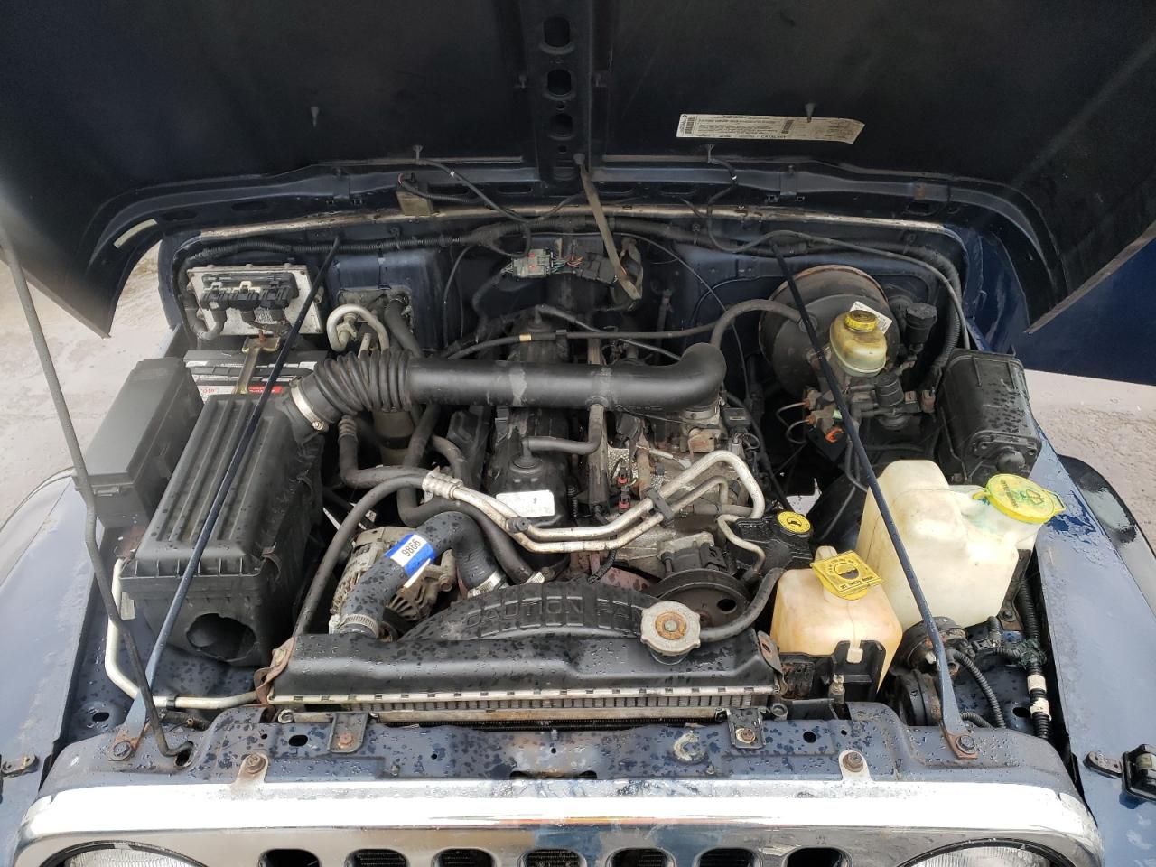 Photo 7 from auction – 2000 JEEP WRANGLER / with VIN 1J4FA49S7YP768915