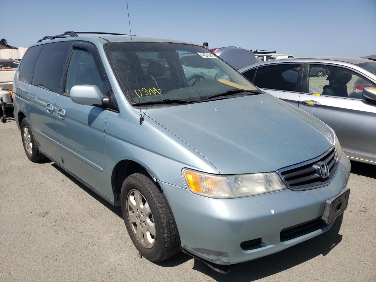 HONDA ODYSSEY EX 2004 with VIN 5FNRL180X4B011507 - Photo from auction