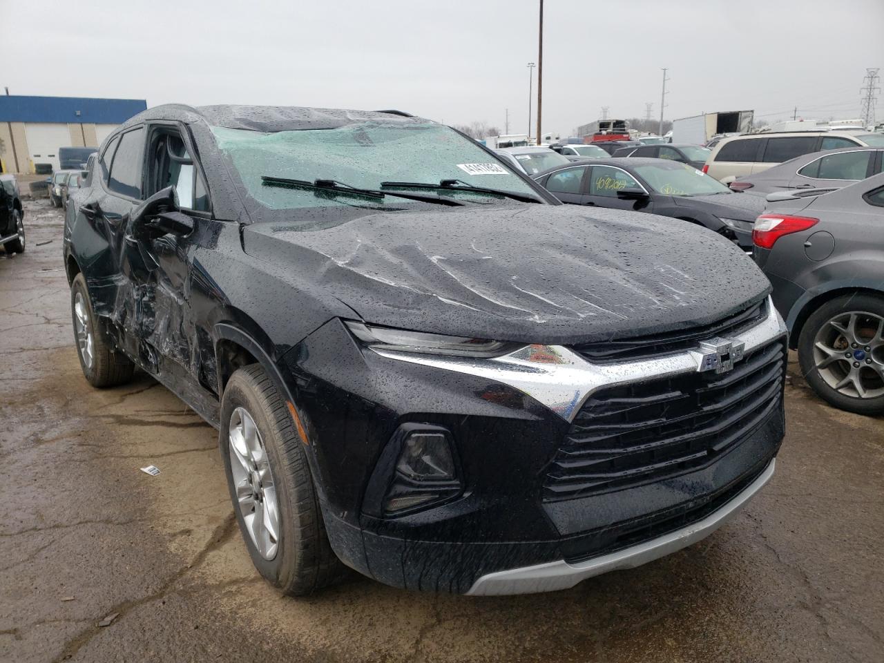 CHEVROLET BLAZER 2LT 2020 with VIN 3GNKBCRSXLS627009 - Photo from auction