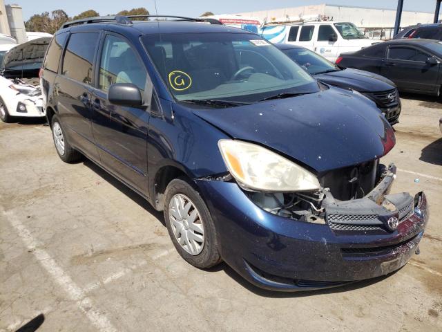 TOYOTA SIENNA CE 2004 with VIN 5TDZA23C04S042905 - Photo from auction