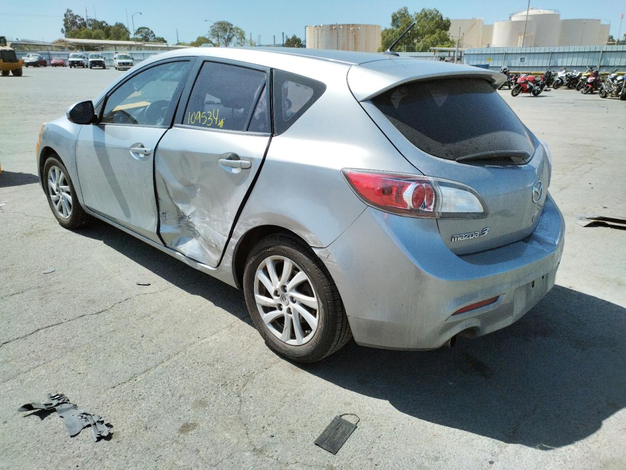 Photo 3 from auction – 2012 MAZDA 3 I with VIN JM1BL1L72C1659159