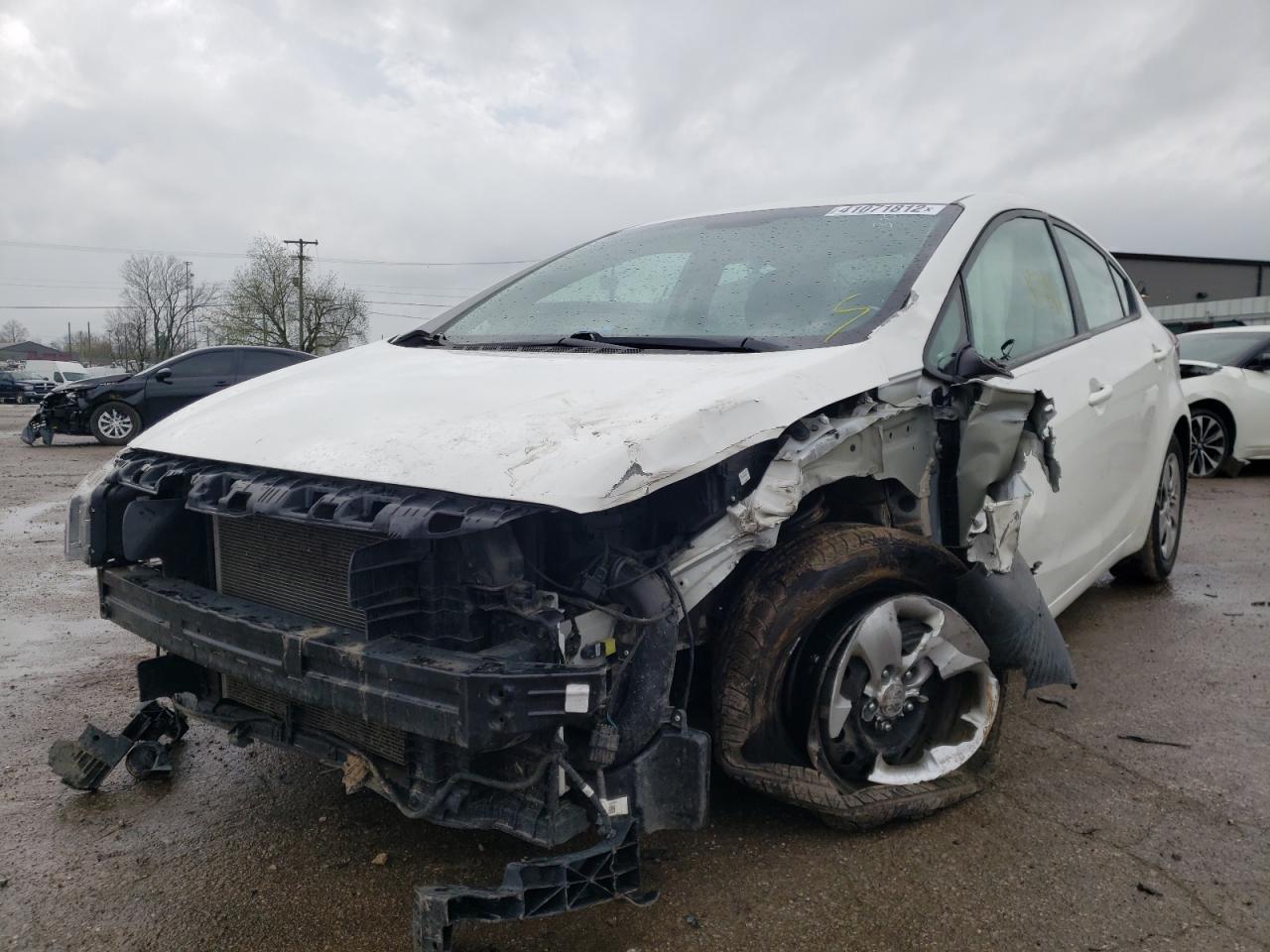 Photo 2 from auction – 2018 KIA FORTE LX with VIN 3KPFK4A71JE279135