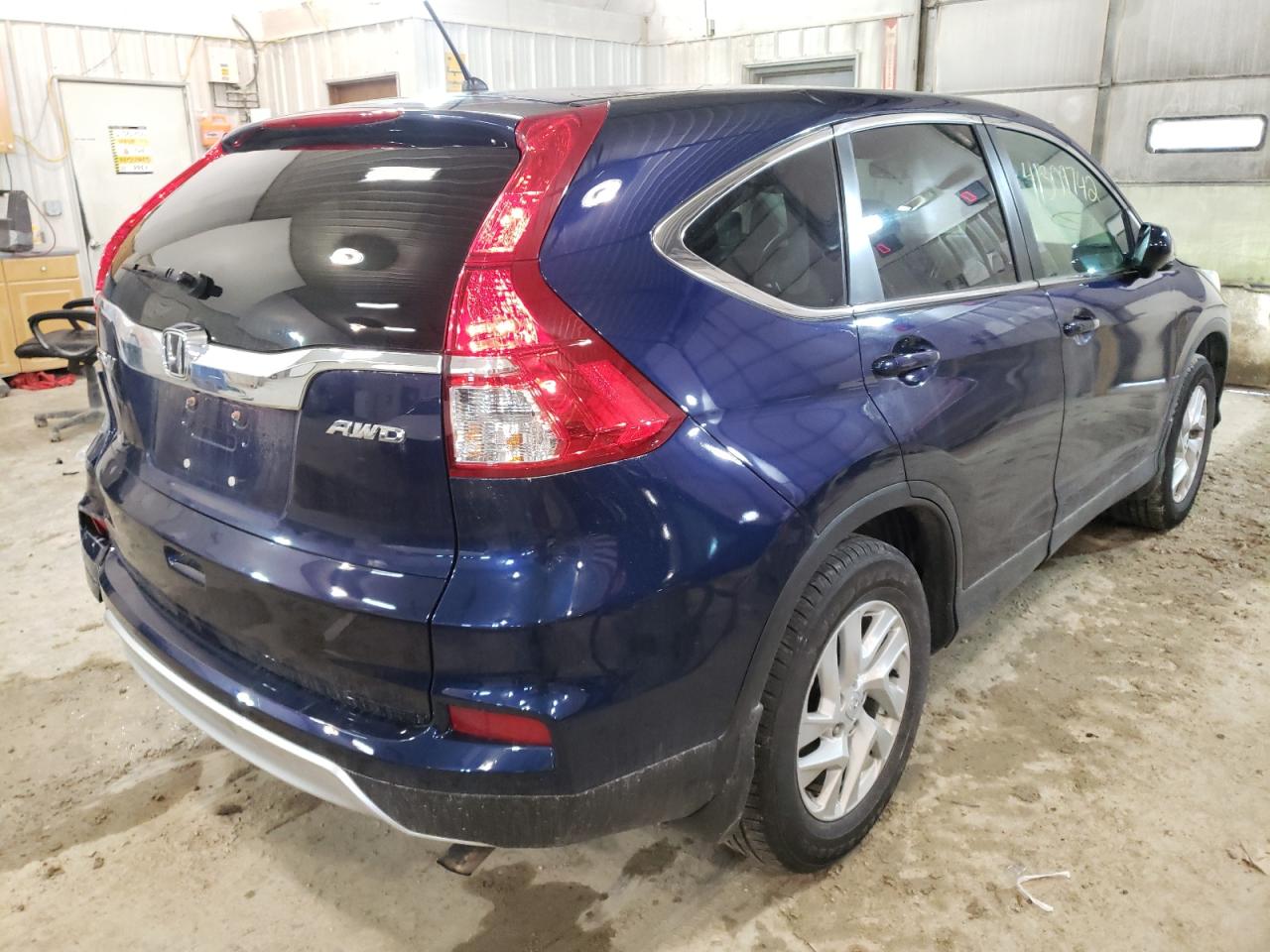 Photo 4 from auction – 2016 HONDA CR-V EX with VIN 5J6RM4H5XGL092966
