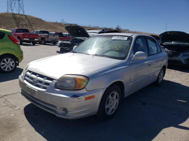 Photo 2 from auction – 2005 HYUNDAI ACCENT GL with VIN KMHCG45C95U675103