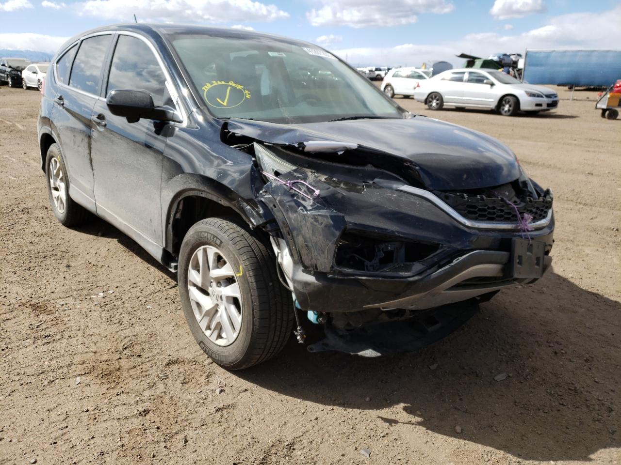 Photo 1 from auction – 2016 HONDA CR-V EX with VIN 2HKRM4H57GH611238